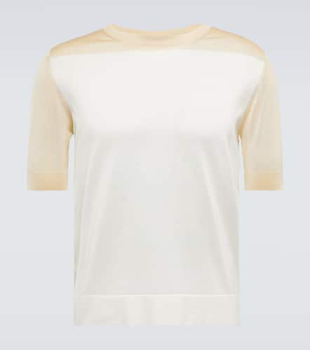 Jil Sander Oversized silk T-shirt - Jil Sander - Modalova