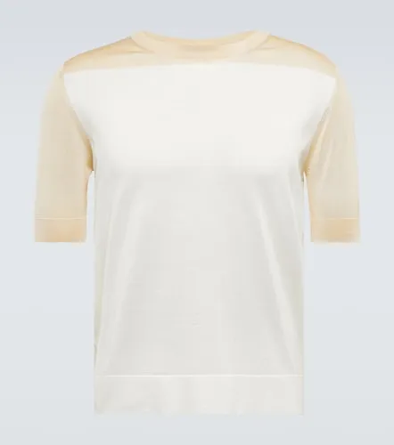 Jil Sander Oversized silk T-shirt - Jil Sander - Modalova