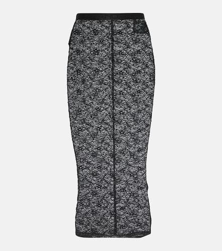 Alessandra Rich Lace pencil skirt - Alessandra Rich - Modalova