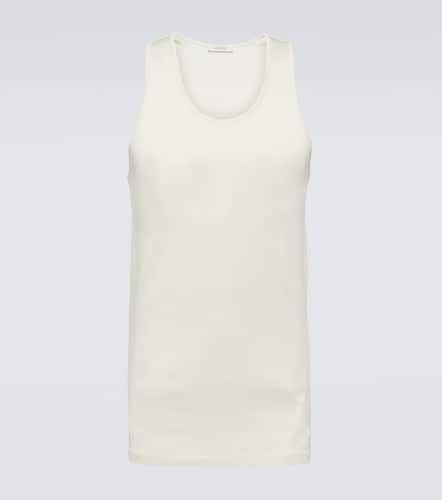 Ribbed-knit cotton jersey tank top - Lemaire - Modalova