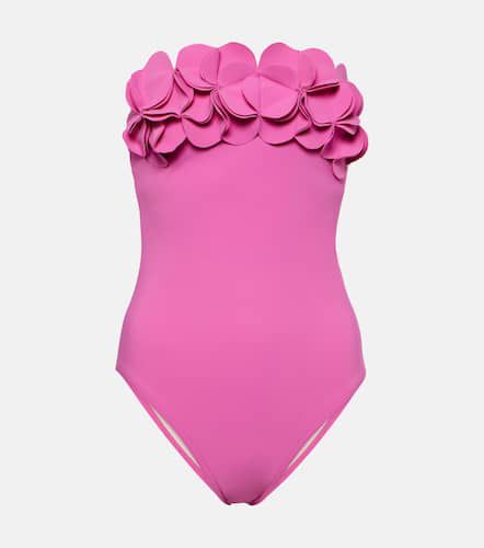 Tess floral-appliquÃ© swimsuit - Karla Colletto - Modalova
