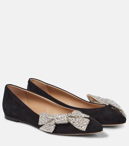 ChloÃ© ThÃ©a embellished suede ballet flats - Chloe - Modalova