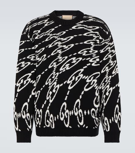 GG jacquard cotton piquÃ© sweater - Gucci - Modalova