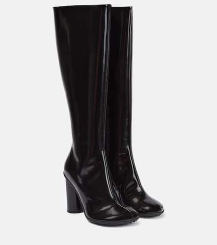 Leather knee-high boots - Bottega Veneta - Modalova