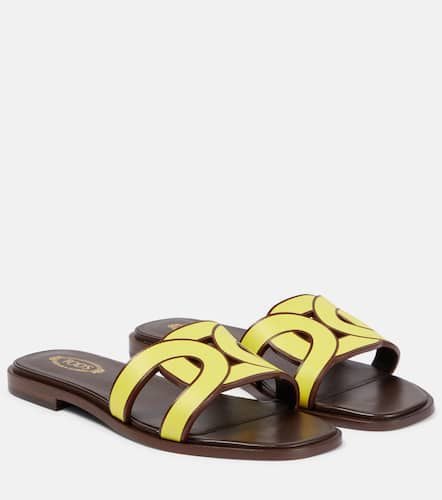 Tod's Leather slides - Tod's - Modalova