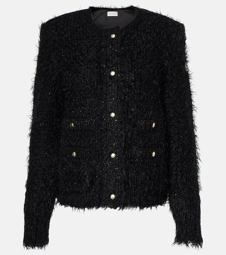 Cardigan in misto lana con imbottitura - Moncler - Modalova