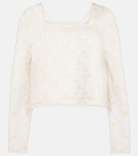 Cropped Top Natayla aus Häkelstrick - Rixo - Modalova