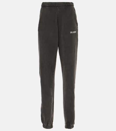 Penny logo cotton sweatpants - The Attico - Modalova