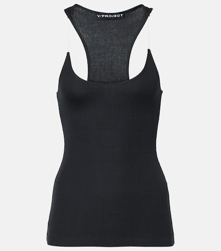 Y/Project Cotton jersey tank top - Y/Project - Modalova