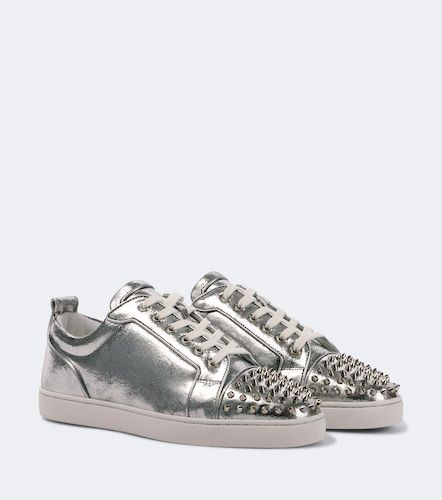 Louis Junior metallic leather sneakers - Christian Louboutin - Modalova