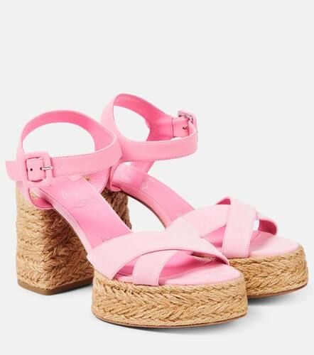 Calakala 70 suede espadrille sandals - Christian Louboutin - Modalova