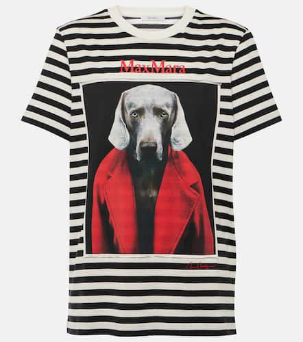 Rosso printed cotton jersey T-shirt - Max Mara - Modalova