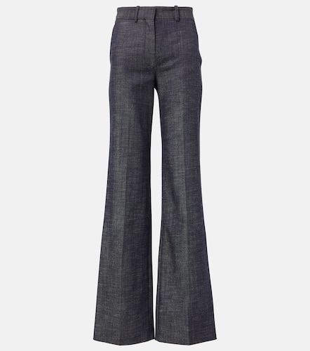 Pantaloni flared Morissey in lana e cotone - Joseph - Modalova