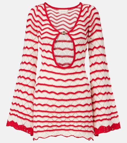 Rey knitted cotton-blend minidress - Bananhot - Modalova