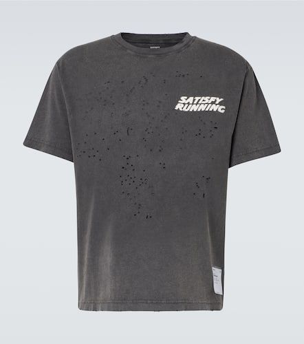 Satisfy T-shirt en coton à logo - Satisfy - Modalova