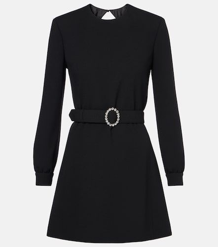 Minikleid mit Kristallen - Saint Laurent - Modalova