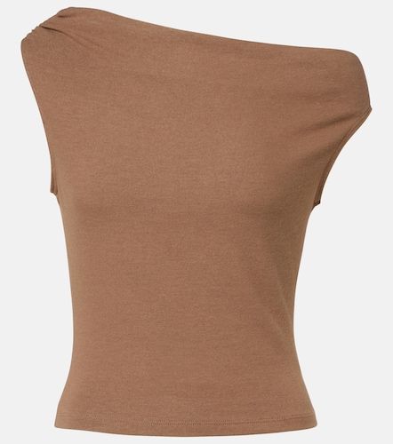 Leset Lauren asymmetric jersey top - Leset - Modalova