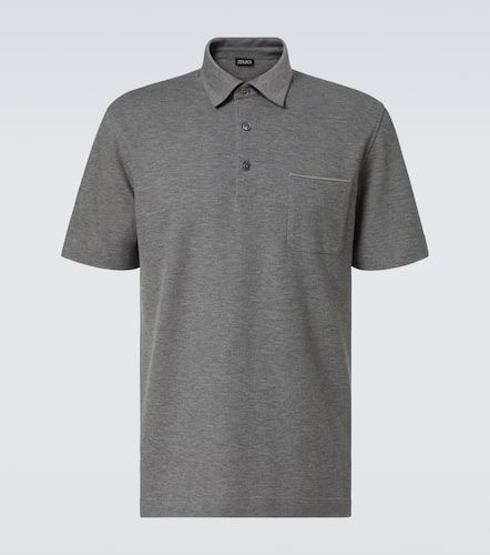 Zegna Cotton polo shirt - Zegna - Modalova