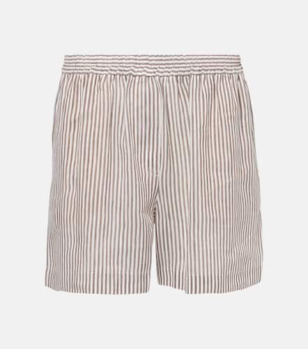 Bermudas de lino y seda - Brunello Cucinelli - Modalova