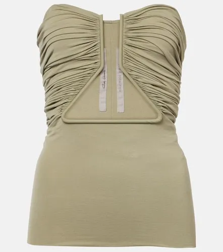Hollywood gathered jersey top - Rick Owens - Modalova