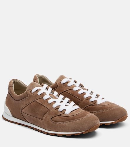 Runner suede sneakers - Brunello Cucinelli - Modalova