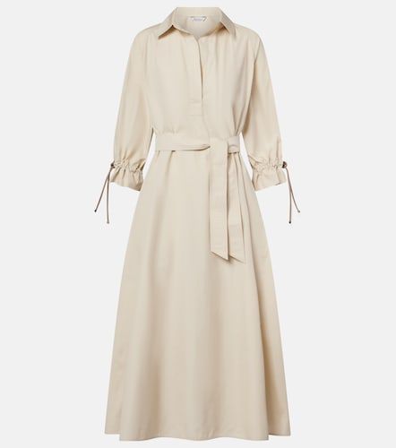 Vestido camisero oversized Mirto de popelín de algodón - Max Mara - Modalova
