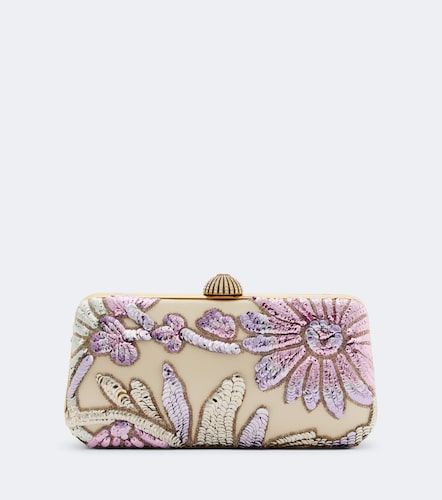 Carry Secrets sequined satin clutch - Valentino Garavani - Modalova