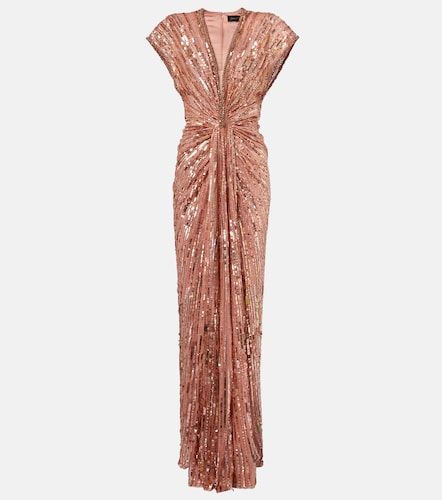 Abito lungo Zola con paillettes - Jenny Packham - Modalova