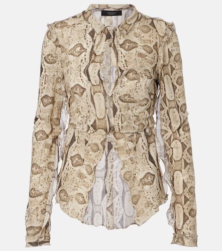 Gucci Blusa de seda estampada - Gucci - Modalova