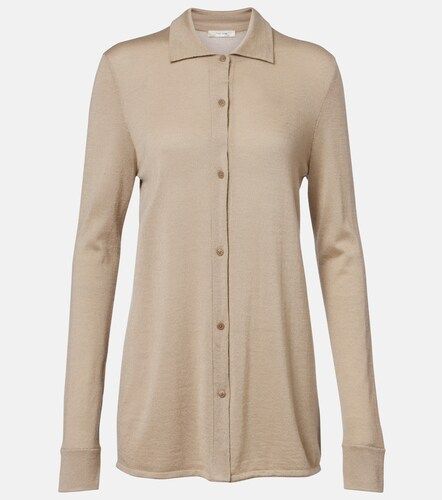 Camicia Ocari in cashmere e seta - The Row - Modalova