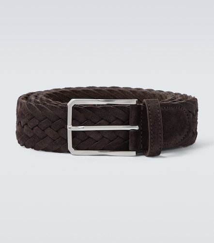 Canali Braided suede belt - Canali - Modalova
