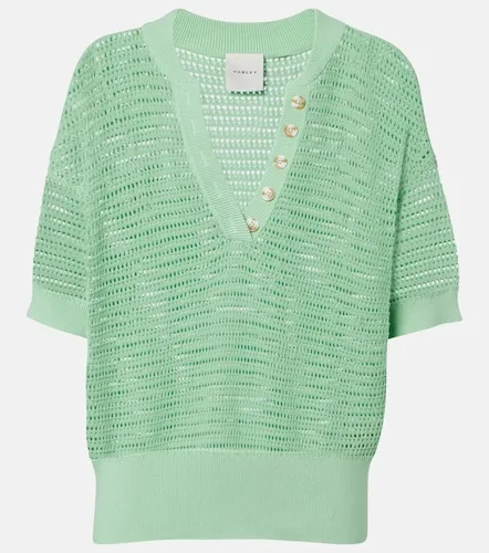 Varley Callie open-knit cotton top - Varley - Modalova