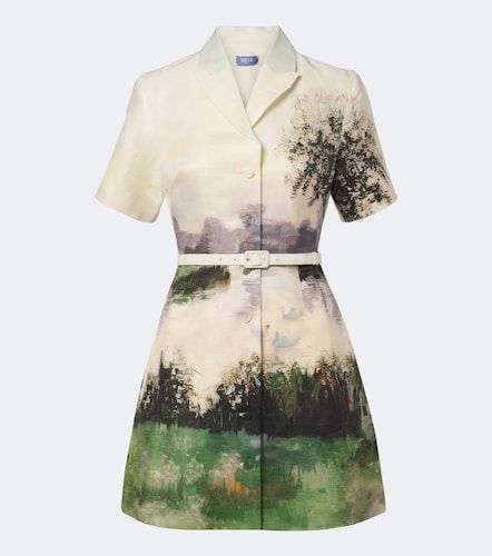 Hemdblusenkleid Brigitte aus einem Leinengemisch - Leo Lin - Modalova