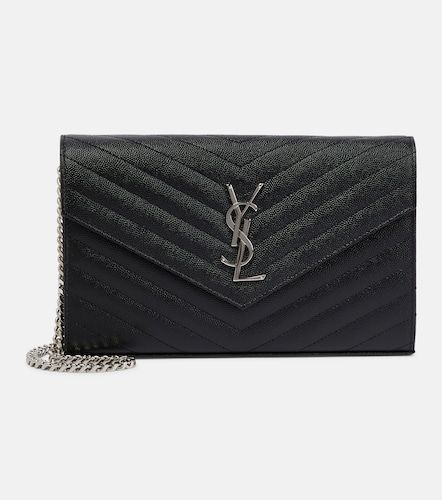 Cartera con cadena Cassandre de piel matelassé - Saint Laurent - Modalova