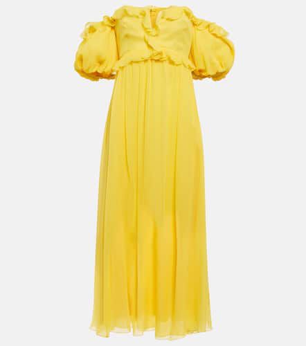 Off-the-shoulder silk gown - Giambattista Valli - Modalova