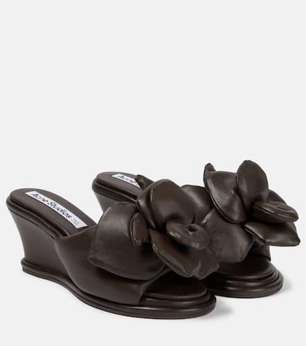 Acne Studios Leather wedge mules - Acne Studios - Modalova