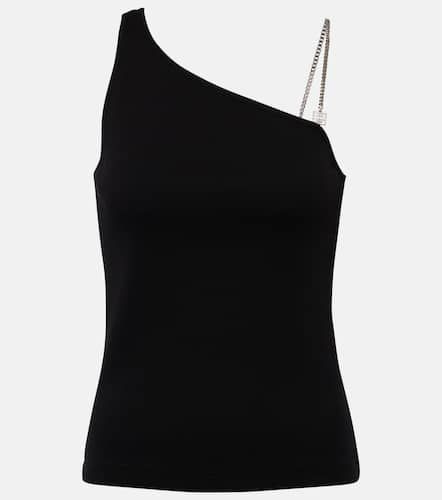 Asymmetric cotton jersey top - Givenchy - Modalova