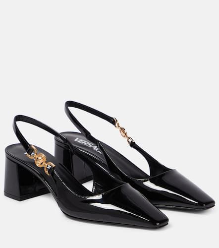 Pumps slingback Medusa ‘95 in vernice - Versace - Modalova