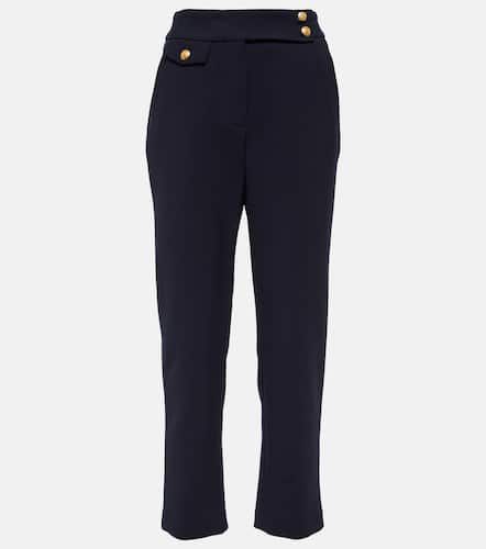 Renzo high-rise slim cropped pants - Veronica Beard - Modalova