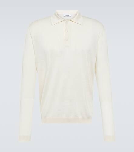 Wool, silk, and cashmere polo sweater - Lardini - Modalova