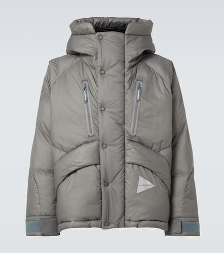 And Wander Logo puffer jacket - And Wander - Modalova