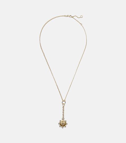 Halskette Foundation Inner Light aus 18kt Gelbgold mit Diamanten - FoundRae - Modalova