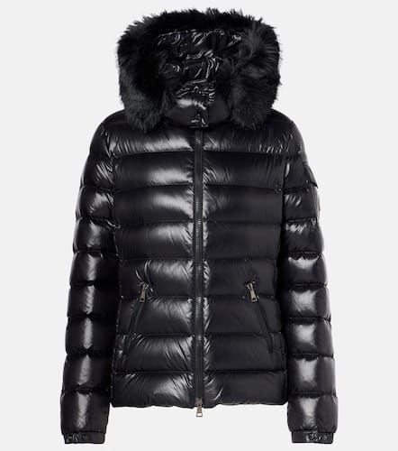 Badyf shearling-trimmed down jacket - Moncler - Modalova