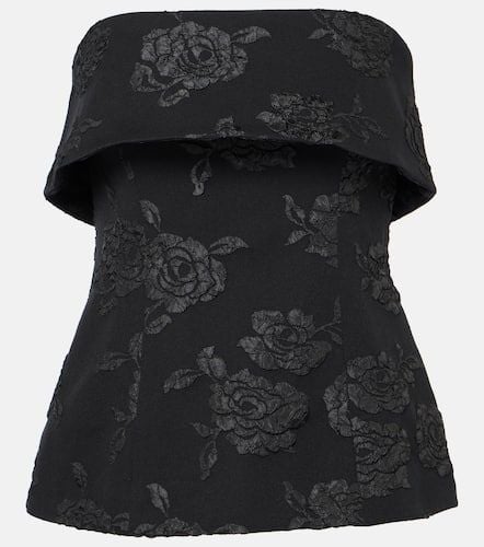 Floral jacquard off-shoulder top - Rotate - Modalova