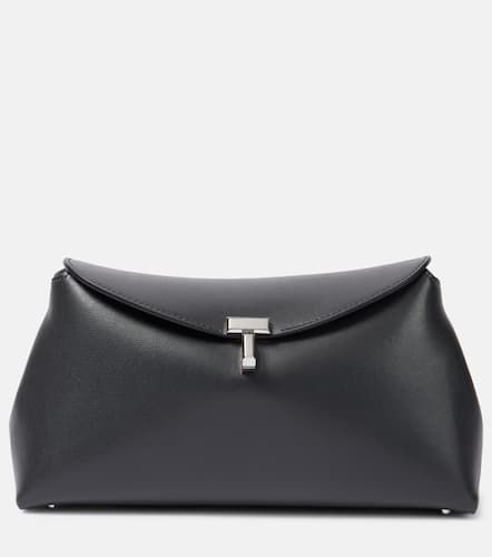 Toteme T-Lock Small leather clutch - Toteme - Modalova