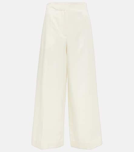 Thurlow silk and cotton wide-leg pants - Joseph - Modalova