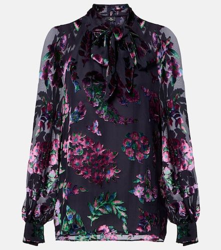 Etro Blusa estampada con lazada - Etro - Modalova