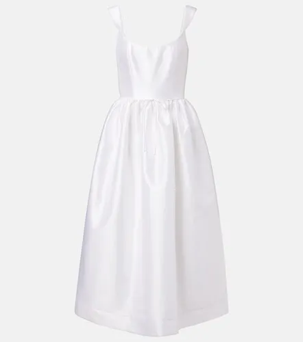 Vestido midi Apple de algodón y seda - Markarian - Modalova