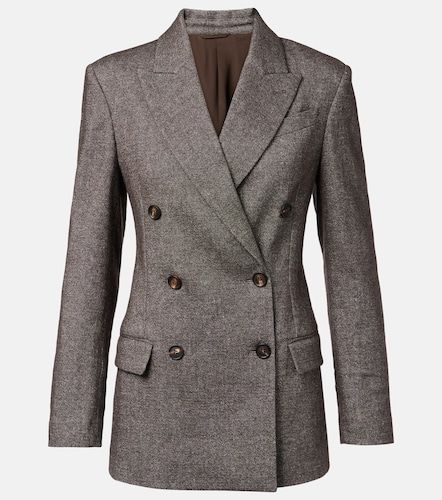 Blazer aus einem Wollgemisch - Brunello Cucinelli - Modalova