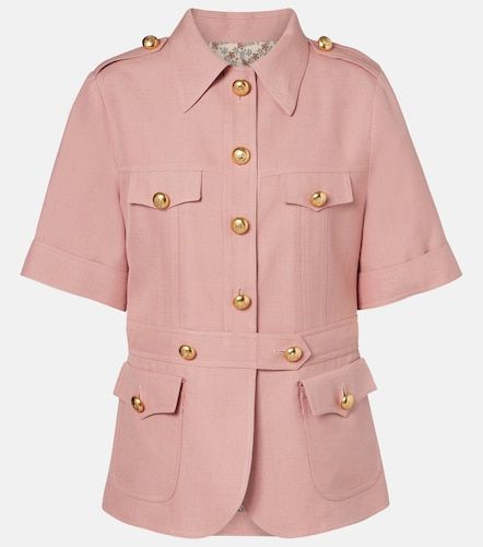 Giacca in cashmere e cotone - Valentino - Modalova